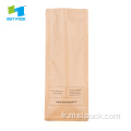 Box Pouch Kraft Paper Sac Coffee Foil Emballage